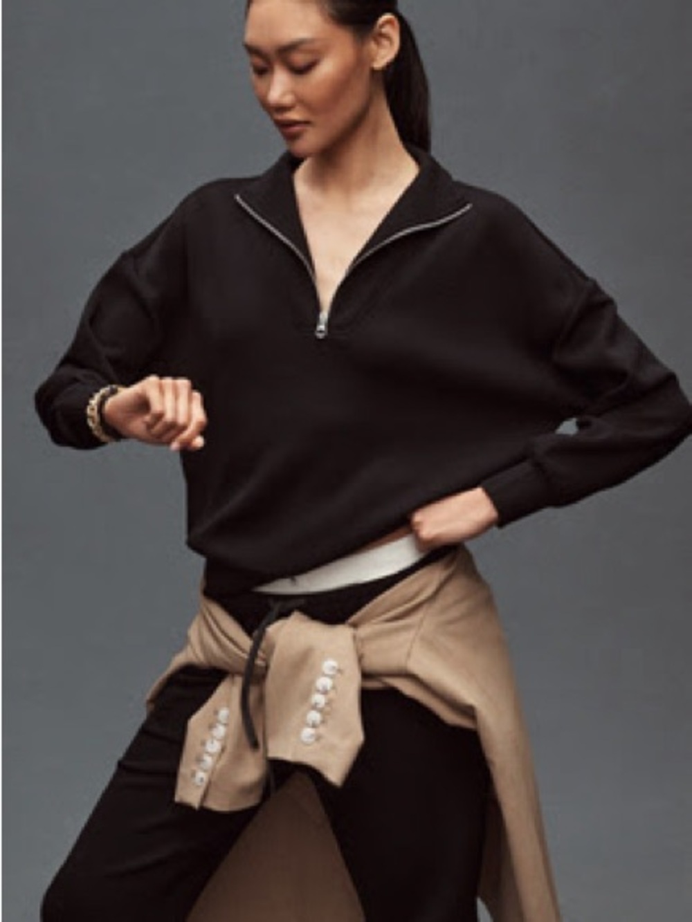 Varley Hawley Half-Zip Sweatshirt - Picture 9 of 9